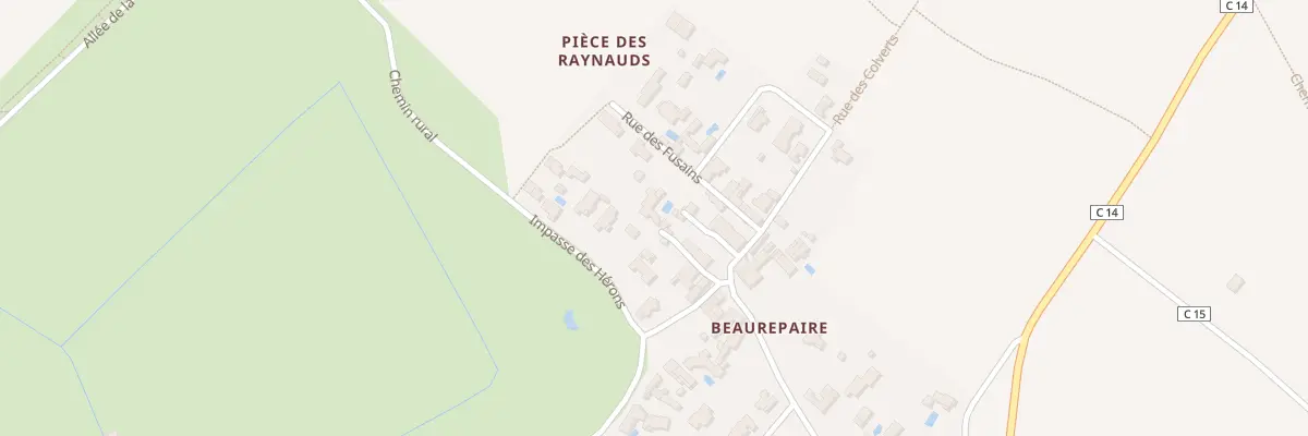 Plan du 5001 Rue des Rosiers A Beaurepaire à Dolus-d’Oléron