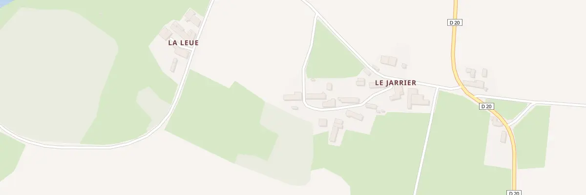 Plan du 5586 Le Jarrier à Soudan