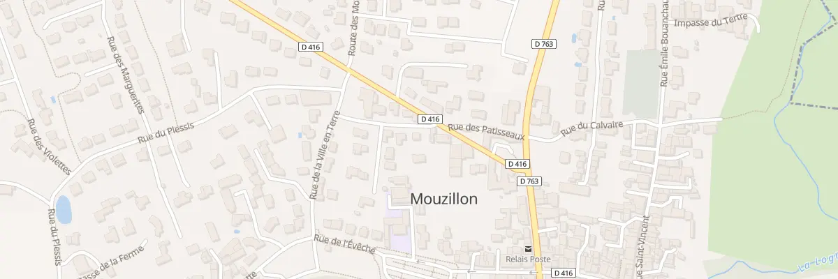 Plan du 25 Rue Stanislas Luneau à Mouzillon