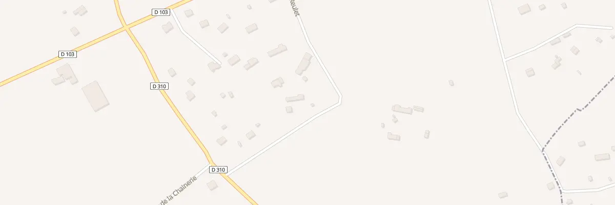 Plan du 3 Che de Reulet à Saint-Quentin-sur-le-Homme