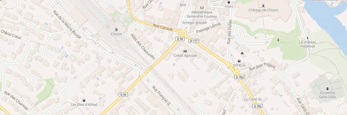 Plan du 7 Rue Bertin à Clisson