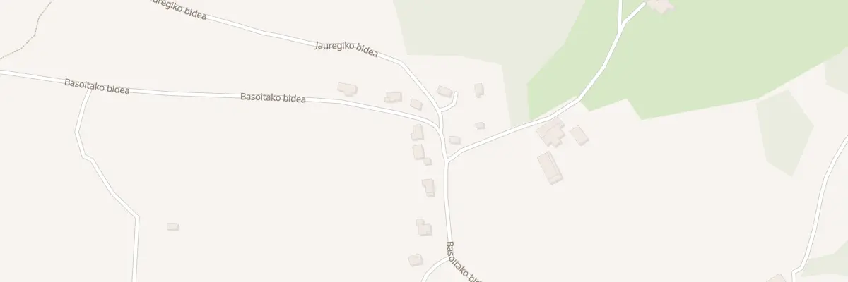 Plan du 1795 Basoitako bidea à Mendionde