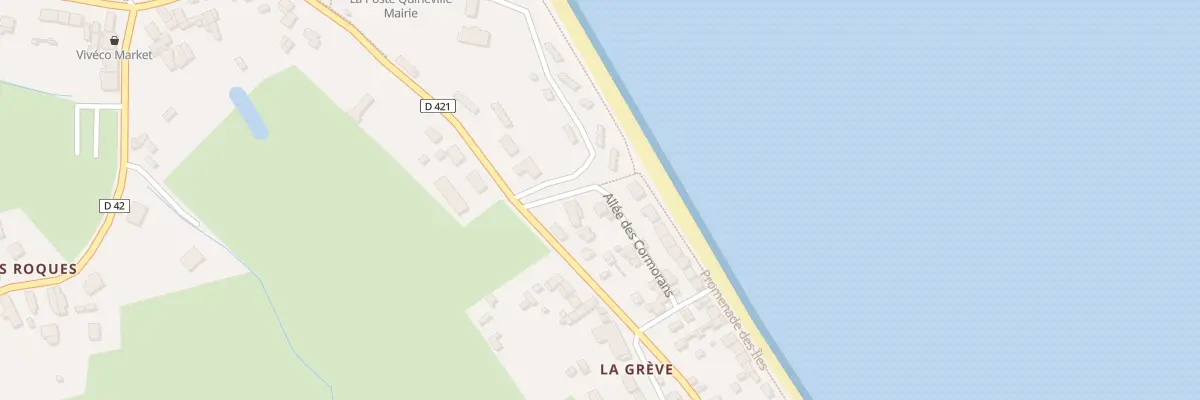 Plan du 3A Rte des Gougins à Quinéville