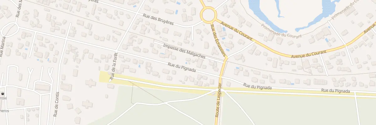 Plan du 43 Rue du Pignada à Mimizan