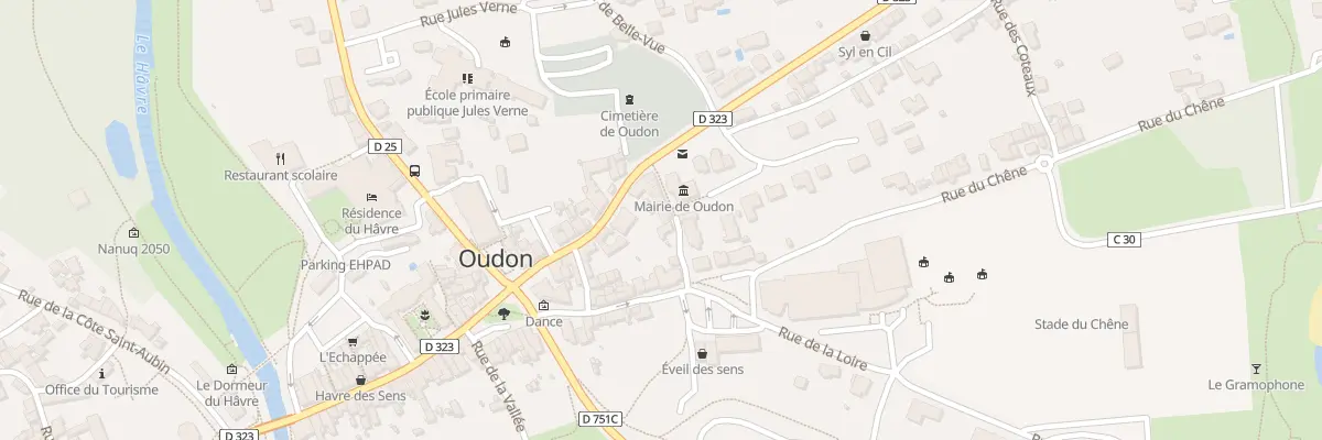 Plan du 36 Rue du Chemin Neuf à Oudon