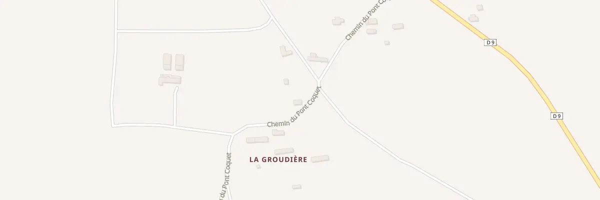 Plan du 5083 La Menardiere à Montaigu-les-Bois