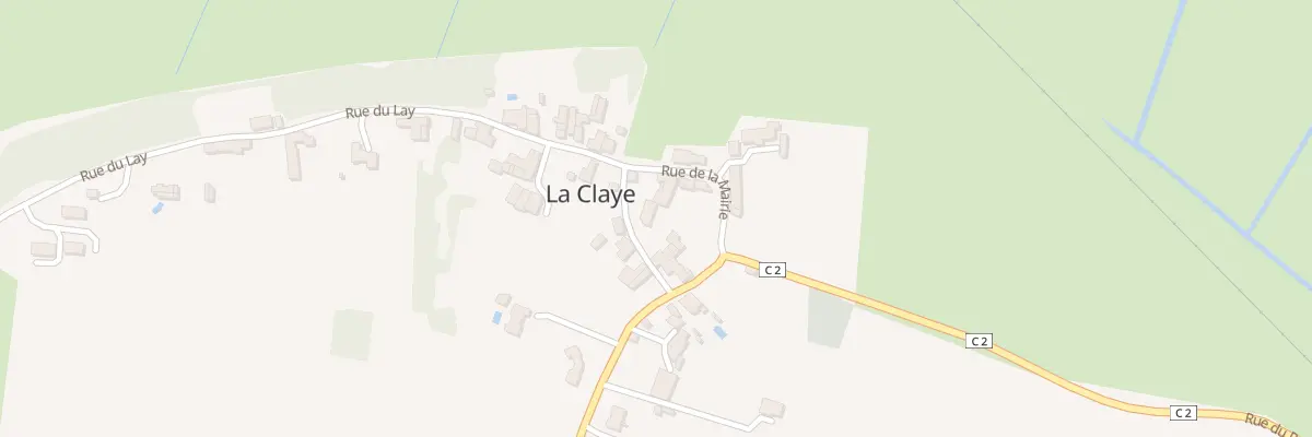 Plan du 4 Rue du bourg à La Bretonnière-la-Claye
