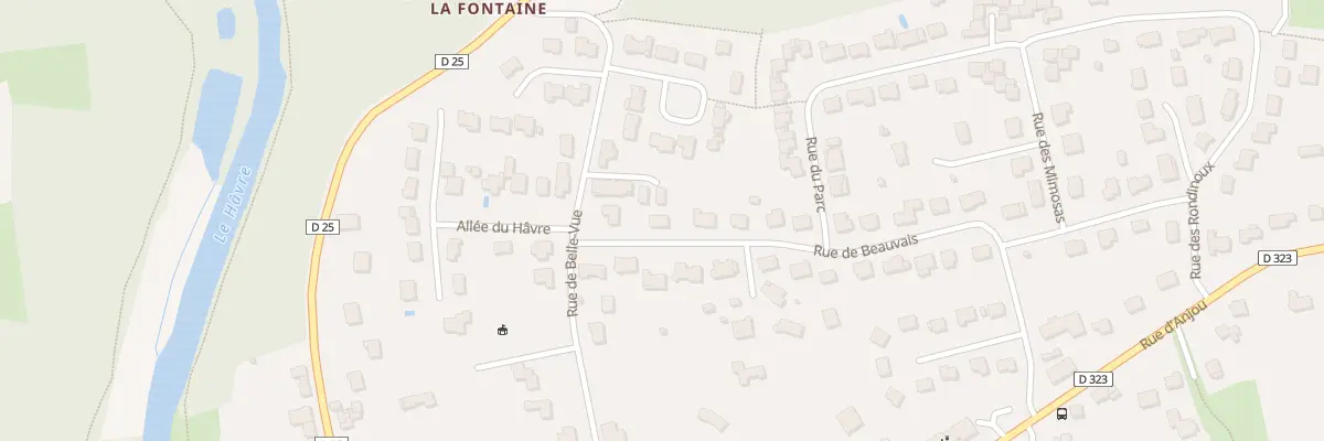 Plan du 388 Rue de Beauvais à Oudon