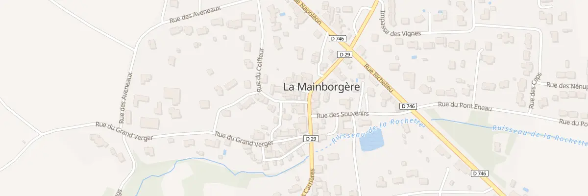Plan du 2 Rue du coiffeur à Château-Guibert