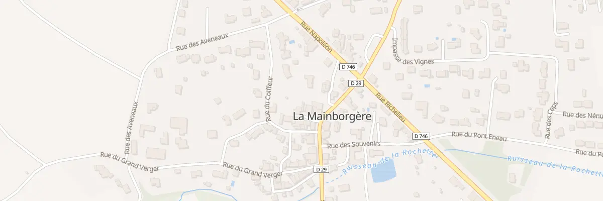 Plan du 2 Imp des Cantonniers à Château-Guibert