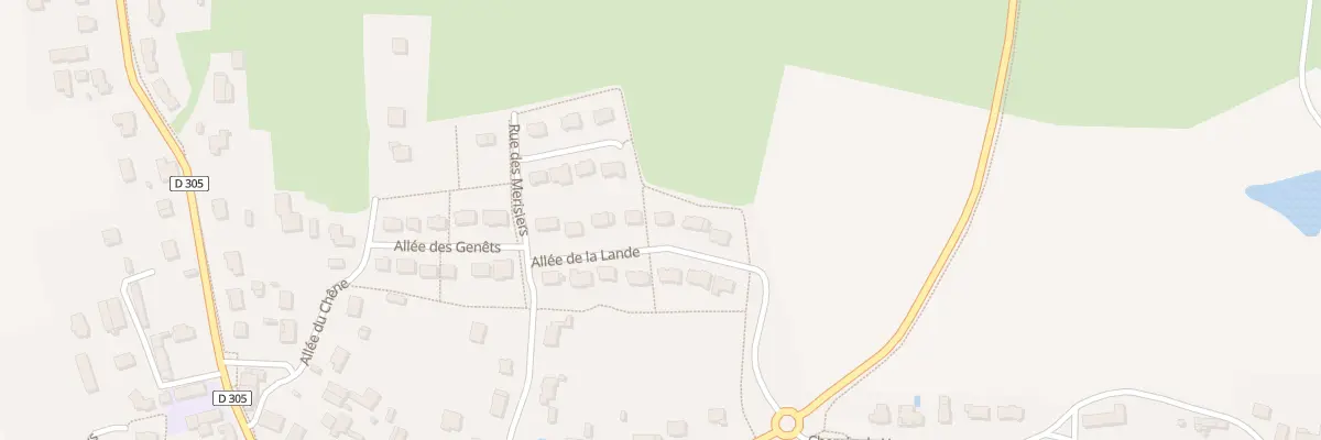 Plan du 5 Allée de la Lande à Landavran