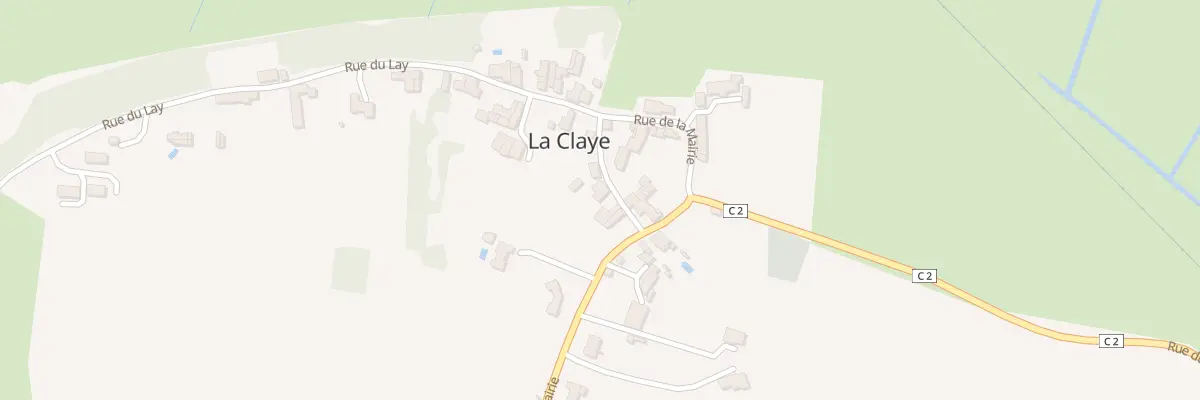 Plan du 3 Rue du bourg à La Bretonnière-la-Claye