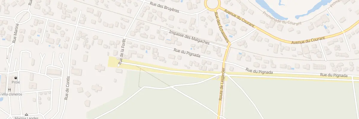 Plan du 40 Rue du Pignada à Mimizan