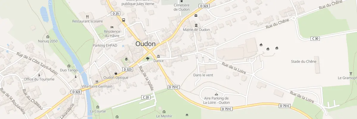 Plan du 52 Rue de la Loire à Oudon