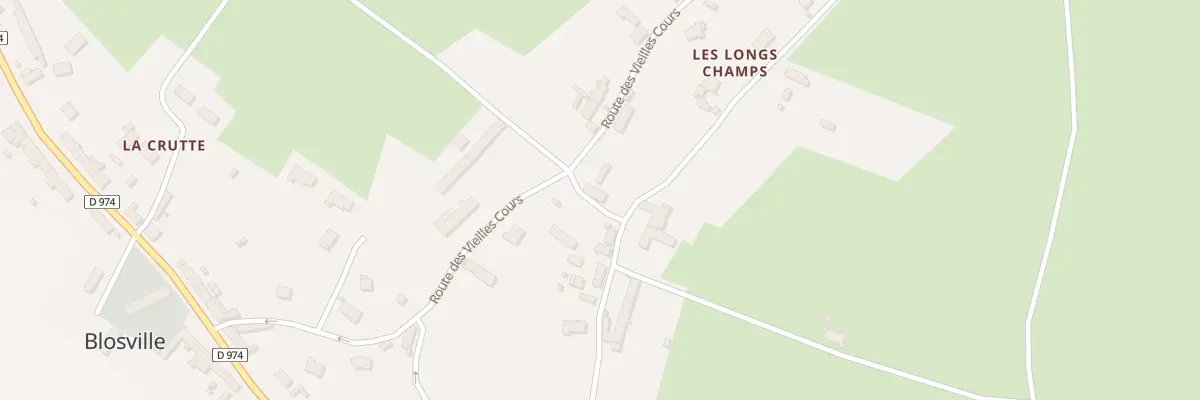 Plan du 1 Che des Longs Champs à Blosville