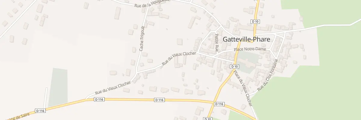 Plan du 15 Rue du Vieux Clocher à Gatteville-le-Phare