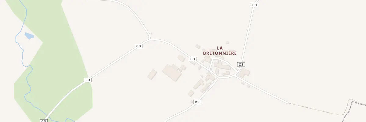 Plan du 5043 La Bretonniere à Moussé