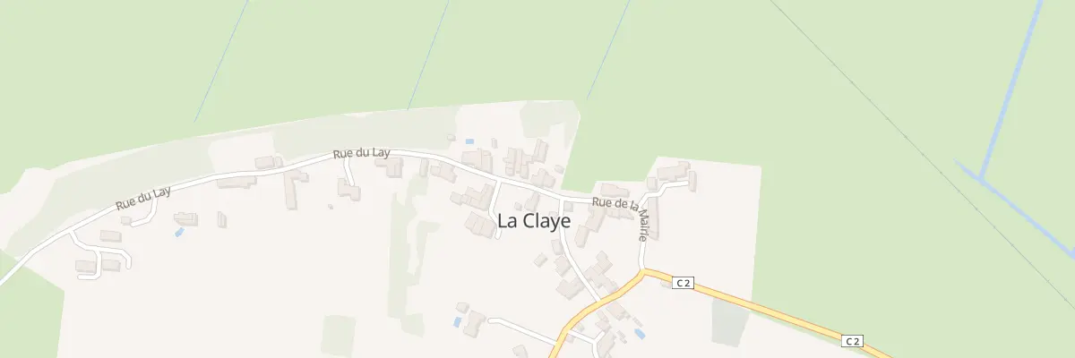 Plan du 4 Rue du lay à La Bretonnière-la-Claye