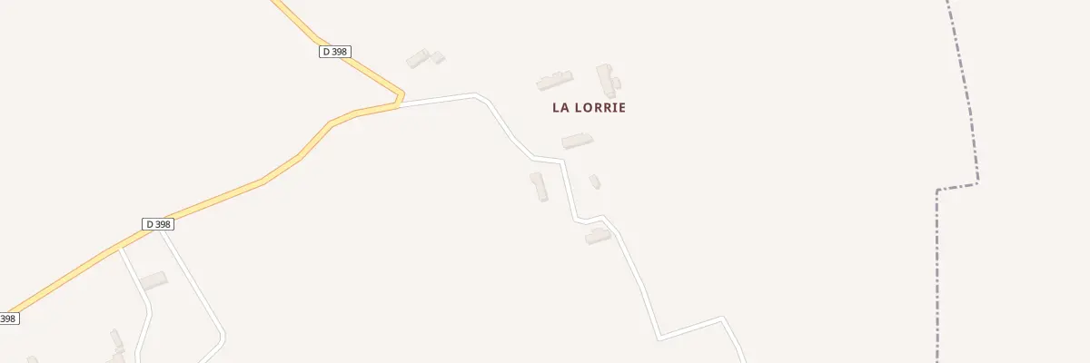 Plan du 5079 La Lorrie au Mesnil-Garnier