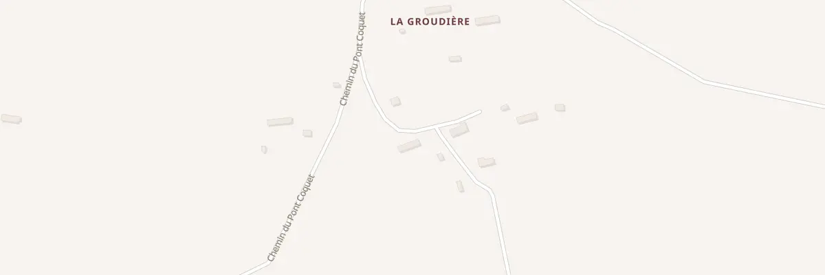 Plan du 5080A La Groudiere à Montaigu-les-Bois