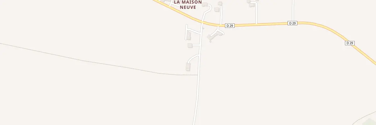 Plan du 5182 La Maison Neuve à Champeaux