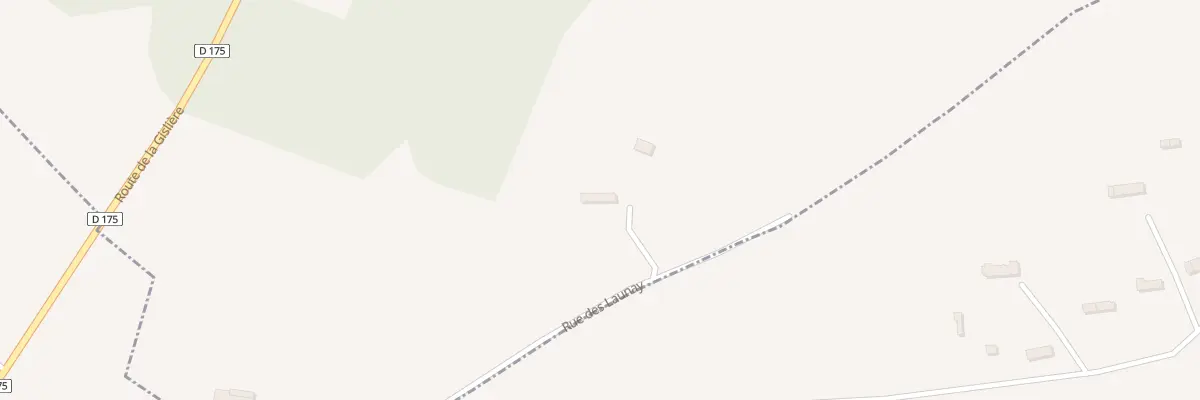 Plan du 3 Rue des Launay à Bourguenolles