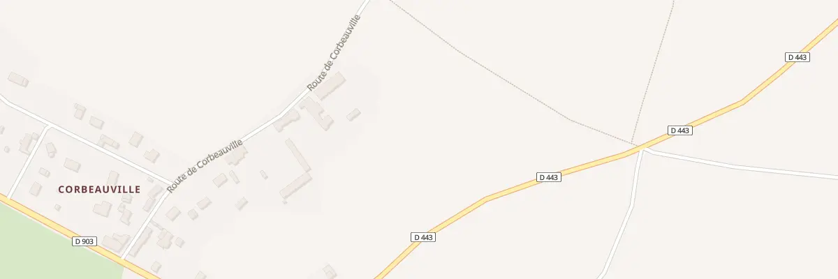 Plan du 16 Rue Corbeauville à Méautis