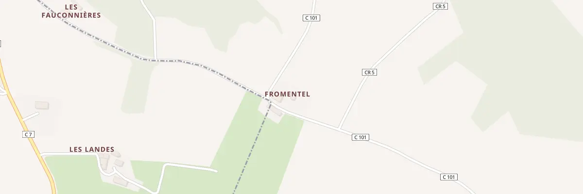 Plan du 5030 Fremantel à Montjoie-Saint-Martin