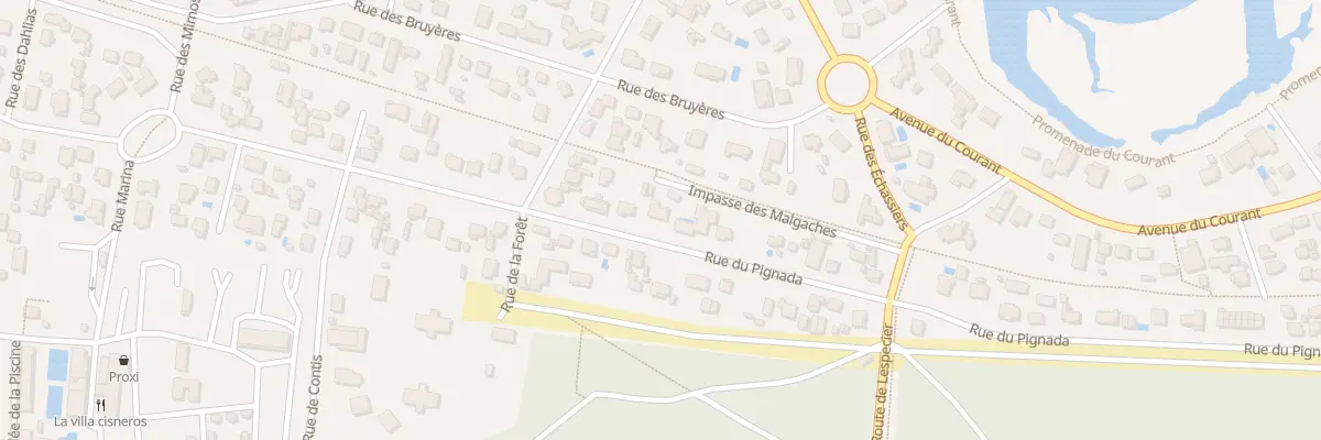 Plan du 37 Rue du Pignada à Mimizan