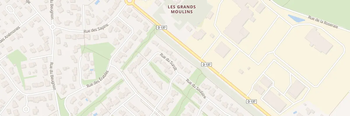 Plan du 25 Rue du suroit à Montaigu-Vendée