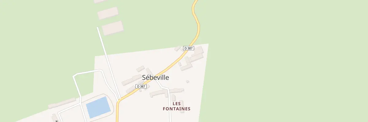 Plan du 5205 Hameau des Fontaines à Sébeville
