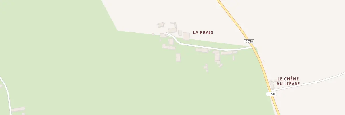 Plan du 5272 La Prais au Ferré