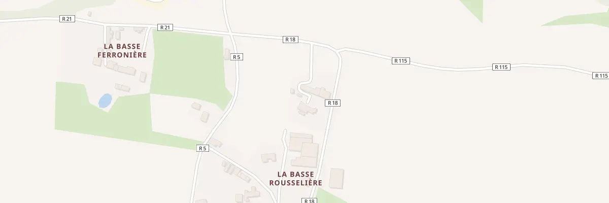 Plan du 5504 La Basse Rousselière à Erbray