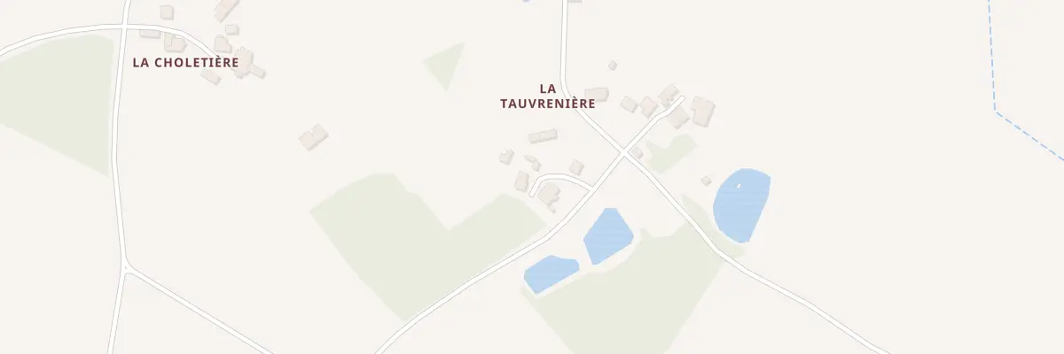 Plan du 5608 La Tauvrenière à Château-Guibert