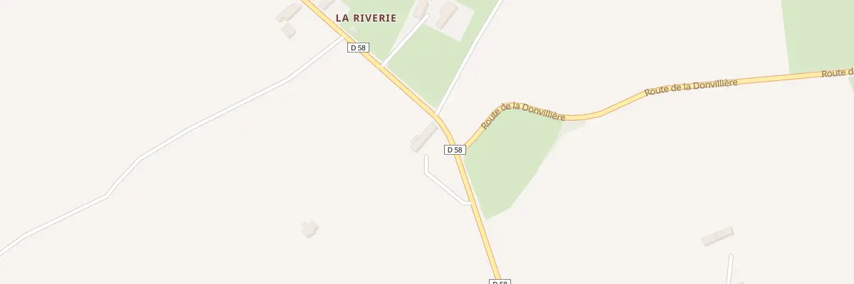 Plan du 15 Rte de la Riverie à Hambye