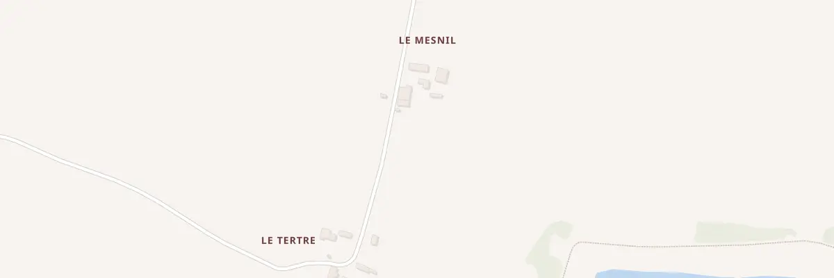 Plan du 5 Le Mesnil à Champeaux