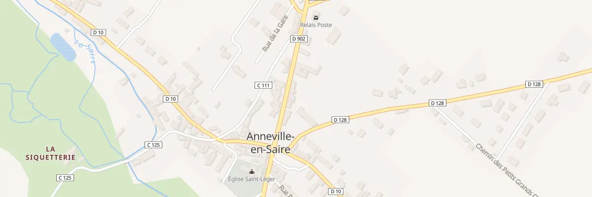 Plan du 6 Route de Barfleur à Anneville-en-Saire