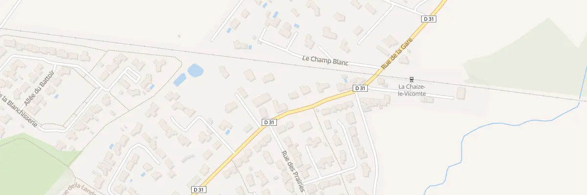 Plan du 59 Rue de la gare à La Chaize-le-Vicomte
