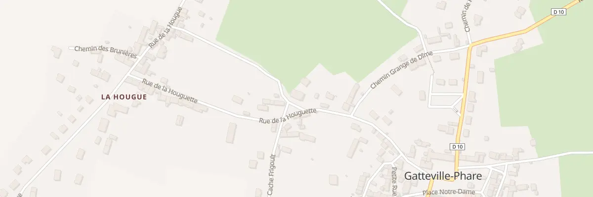 Plan du 20 Rue de la Houguette à Gatteville-le-Phare