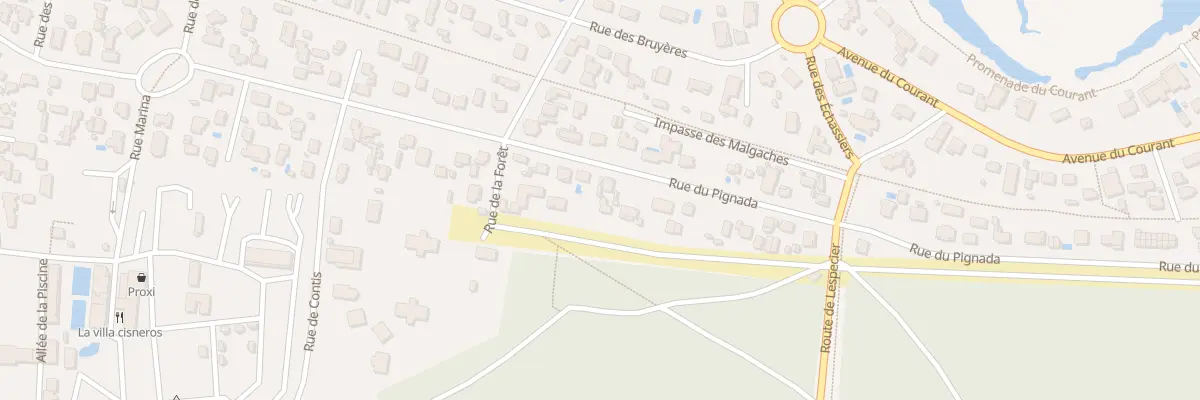 Plan du 32 Rue du Pignada à Mimizan