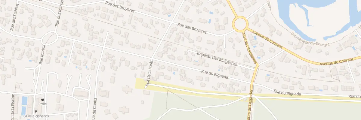 Plan du 35 Rue du Pignada à Mimizan