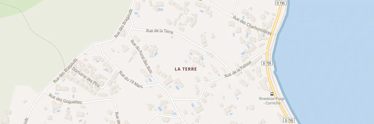 Plan du 5500 Rue de la Terre à Rivedoux-Plage