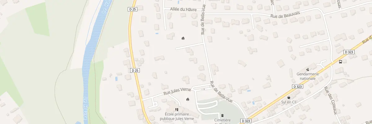 Plan du 205 Rue de Belle Vue à Oudon