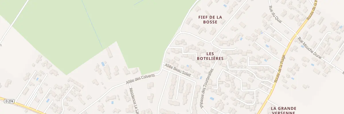 Plan du 18B Rue des Colverts à Dolus-d’Oléron