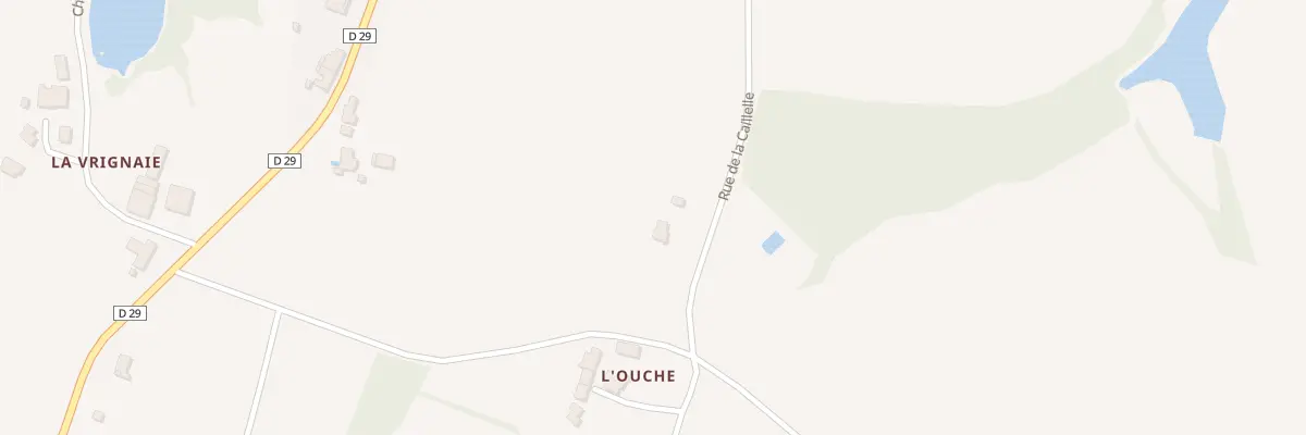 Plan du 22 Rue de la caillelle à Château-Guibert