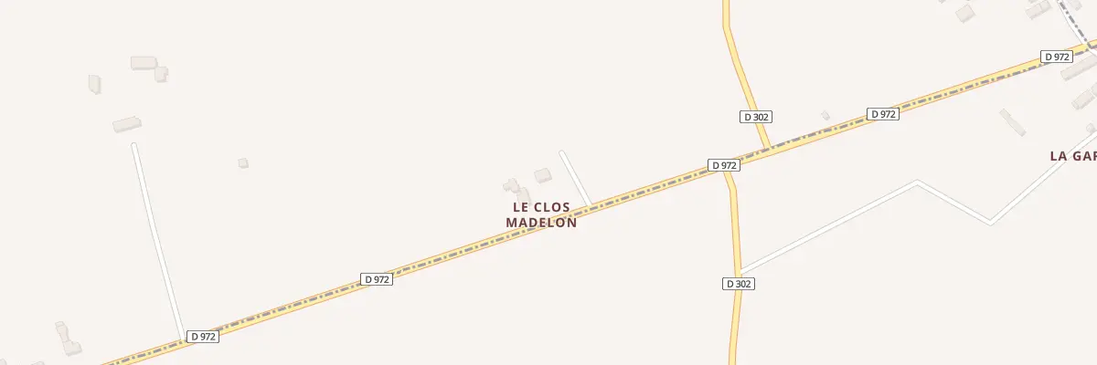 Plan du 1 Le Clos Madelon au Lorey