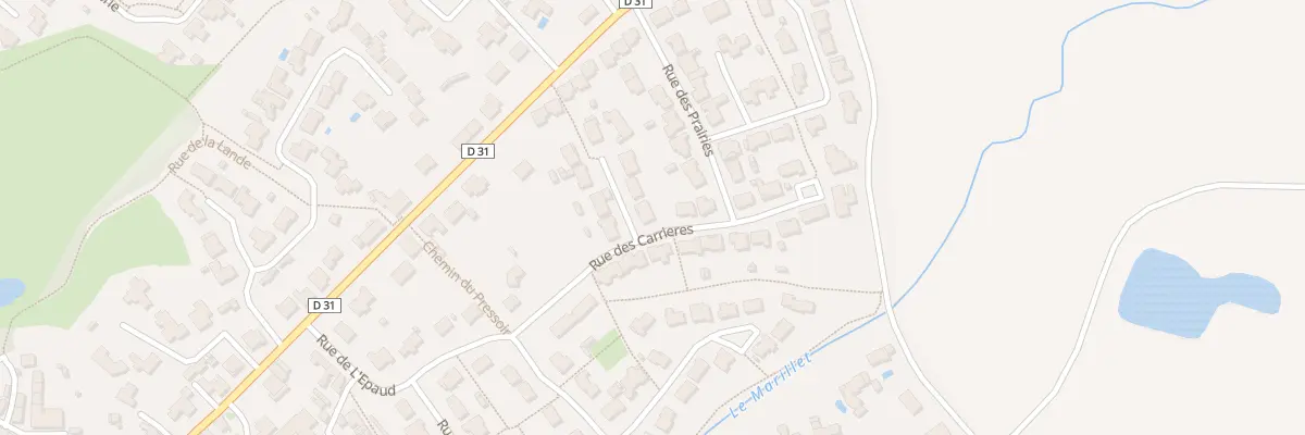 Plan du 8 Rue du puits à La Chaize-le-Vicomte