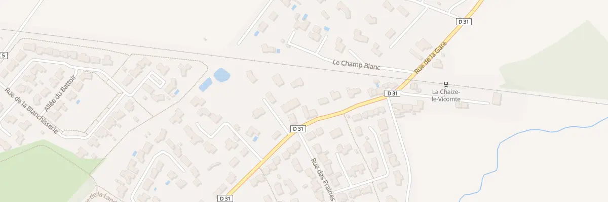 Plan du 57 Rue de la gare à La Chaize-le-Vicomte
