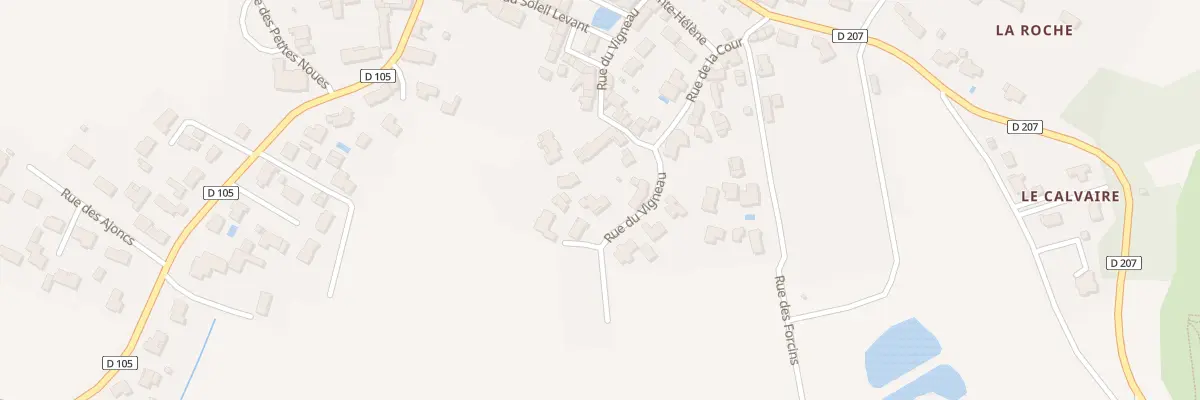 Plan du 20 Rue du vigneau à Divatte-sur-Loire