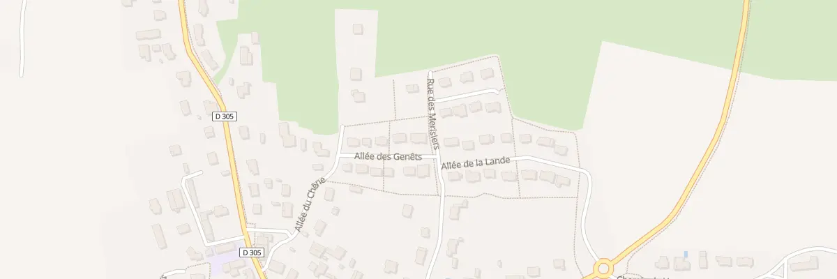 Plan du 9 Allée des Genêts à Landavran